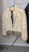 Women’s Dino Ricco Genuine Rabbit Fur Coat