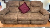 Plush Brown Couch