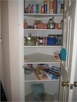Pantry Contents- Canned & Paper Goods
