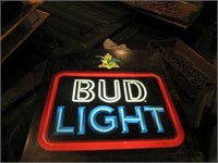 Bud Light Lighted Beer Sign