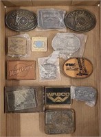 13x- Crane & Const. Related Belt Buckles