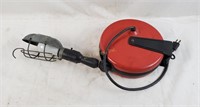 Heavy Duty Garage Work Light, Retractable Reel