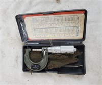 Vintage Mitutoyo Micrometer 0-1" Japan