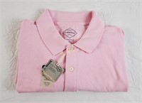 New St. John's Bay Pink Legacy Polo Shirt Size X L
