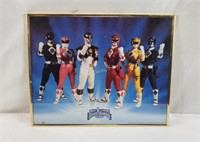 Mighty Morphin Power Rangers Framed Picture 1995
