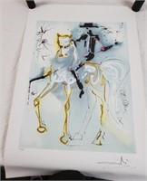 Le Picador By Salvador Dali Numbered Lithograph