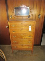 Chest of Drawers w/ Mirror