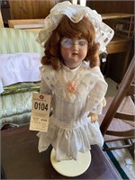 Halbig CM. Bergmann Porcelain Doll  - German