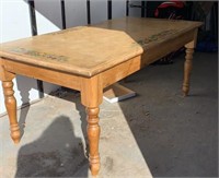 Concrete Top Dining Room Table & Chairs