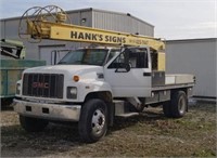 1995 GMC C7H Ladder Service Truck