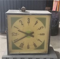 Vintage Time and Temp Sign