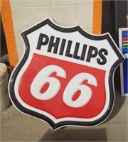 LED Phillips 66 Lighted Sign