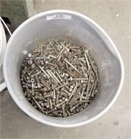 Bucket of Assorted Bolts