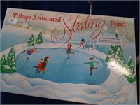 Department 56 Village Animated Skating Pond