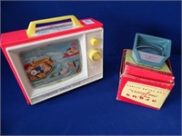 Vintage 2 pc toys - Slideview & Toy TV