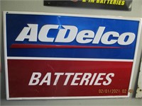 AC Delco Remanufactured Alternators-Starters Metal