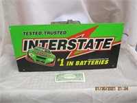 Interstate #1 in Batteries Plastic Sign- 22.5x10.5