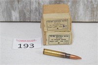 (30) 7.9 mm Rounds