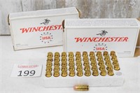 (2) Boxes (100) Rounds Winchester 357 Sig Ammo