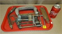 Lot of Clamps & etc.