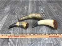 3 Powder Horns