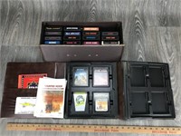 19 Vintage Atari Games Instructions Case