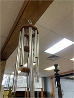 33" Silver Arias Wind Chimes - 8 Tubes