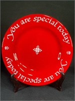 Special Moments - You Are Special Red Plate