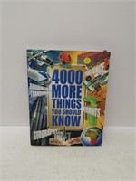 4000 things You should Know hardcover coffee