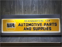 NAPA Automotive Parts and Supplies Light-up Sign