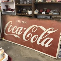 Drink Coca Cola Large Metal Sign 8'