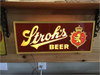 Stroh's Beer Light Up Sign