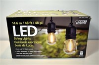 {each}Feit Electric 48' LED String Lights