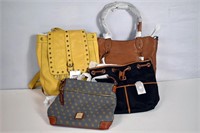 {each}A Group of Designer Ladies Handbags