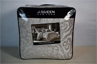 J. Queen King Size Comforter Set