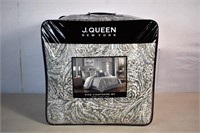J. Queen King Size Comforter Set