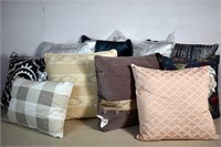 {each}Group of Asst' Decorative Pillows
