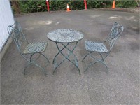 Patio Table and Two Chairs