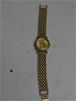 Gold Colored Mickey Mouse Watch
