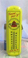 Pennzoil Oil Metal Thermometer 17 x 5