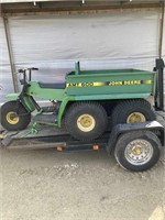 John Deere Gator, tricycle front end