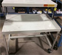 Rolling Work Bench with upper shelf