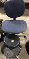 Rolling shop stool & Office Chair on wheels