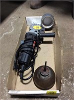 Wel-Bilt multi-purpose angle grinder & oil can