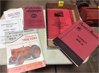 Various tractor manuals