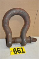 Crosby-Laughlin mod SWL, 25-Ton clevis, 1 3/4"
