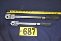 Stahlwille Germany NO 517 & 452 ratchets