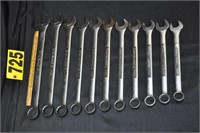 Craftsman 11-pc metric 12-pt combination wrenches