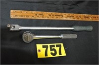 SK USA 42470, 1/2" dr ratchet & SK 16" breaker bar