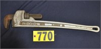 Ridgid 824, 24" aluminum pipe wrench